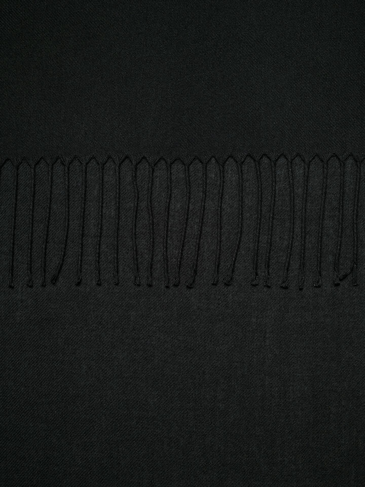 Sciarpa nera - null - Nero | Sisley image number 2